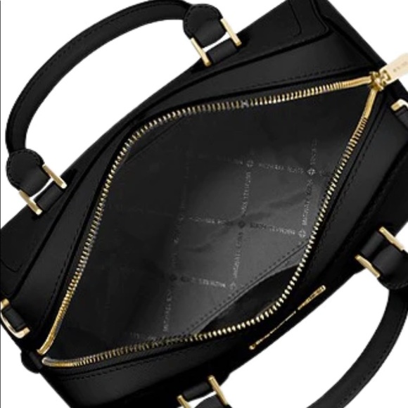 AYDEN MEDIUM SAFFIANO LEATHER SATCHEL - Picture 2 of 10